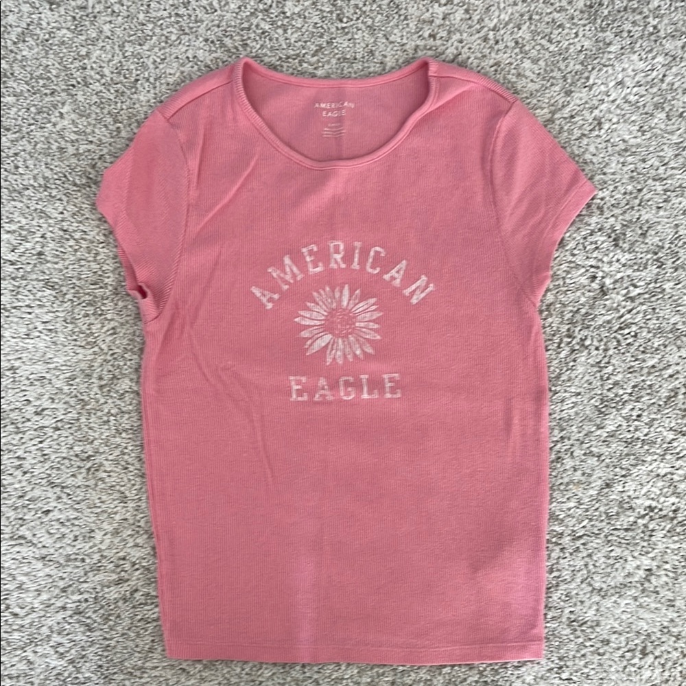 American Eagle ribbed tee